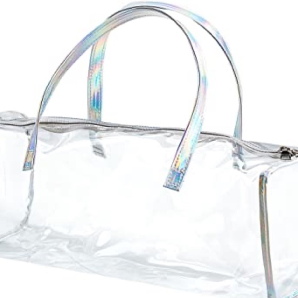 ⚡️ Holographic Transparent Duffel Bag